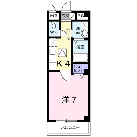 アライブ　キノ　Ⅱの物件間取画像